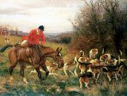 unknow artist Classical hunting fox, Equestrian and Beautiful Horses, 199. oil on canvas